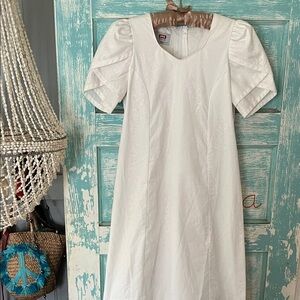 Elegant White Muumuu